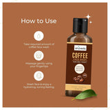 anuveda LIFE Natural Deep Cleansing Coffee Face Wash 200ml x 1 | Purifies Skin, Acne Control, Skin Energizing | Arabica Coffee