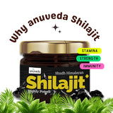 anuveda LIFE Shudh Himalayan Shilajit Resin, 20 Gram, Pack of 2