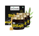 anuveda LIFE Shudh Himalayan Shilajit Resin, 20 Gram, Pack of 3
